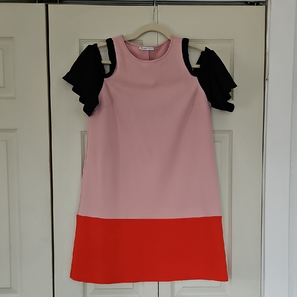 Stylish Pink and Red Kids Dress